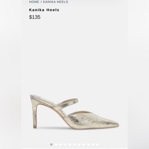 Brand new never worn dolce vita “platinum” color